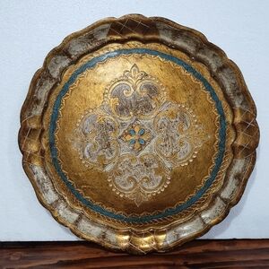 MC Italian Round Wooden Tray